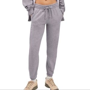 Aritzia TNA Cozy AF Grey Sweatpants Womens Small